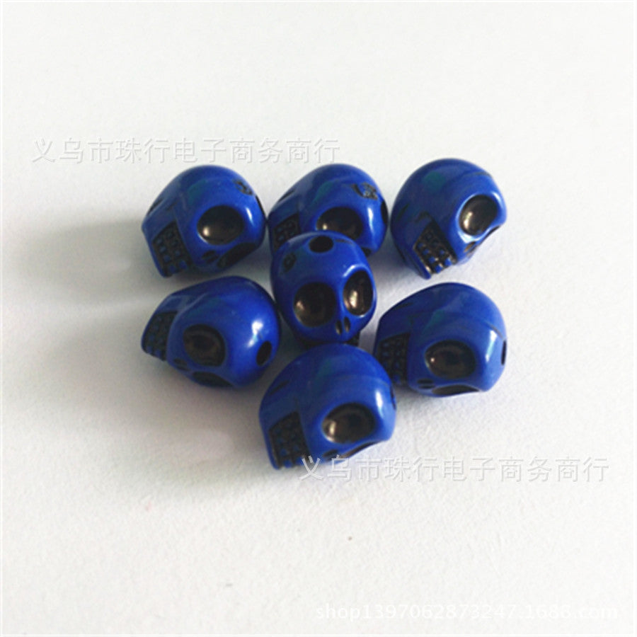 Wholesale 100PCS DIY Plastic/resin Skull and Ghost Beads